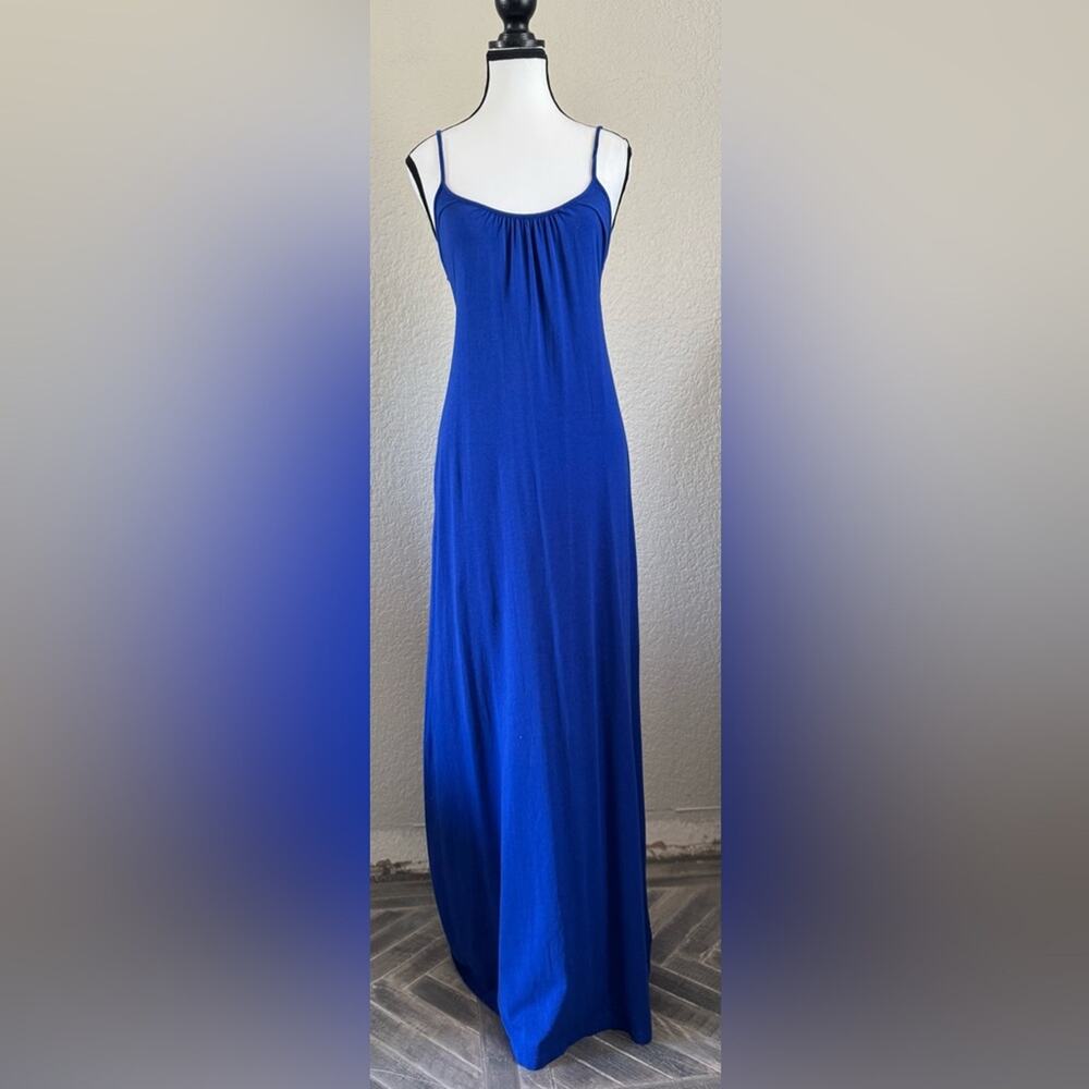 Express Royal Blue Maxi Dress Back Cut Out | Size S